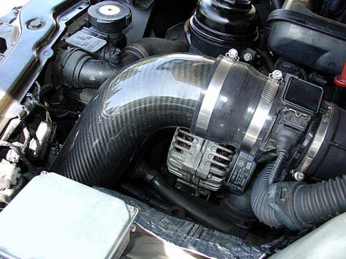 BMW E46 Air-Carbon Cold Air Intake System by OKD