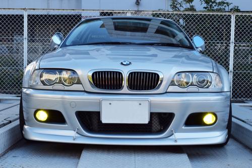 BMW E46 M3 LEDフォグランプ点灯