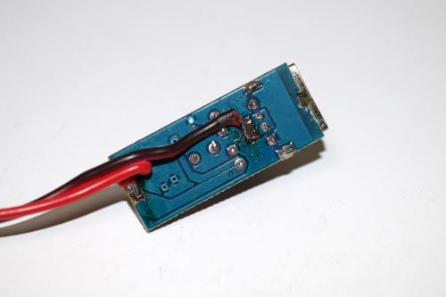 USBカーチャージャー基板裏面