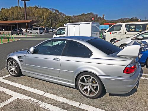 守屋サービスエリアでのBMW E46