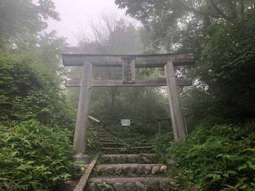 榛名富士山神社の鳥居