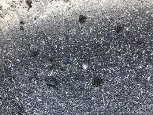 オイルキャッチタンクをつなぐホースに溜まっていた水分