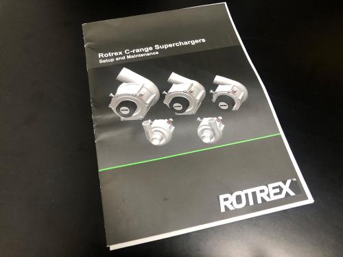 ROTREXのスーパーチャージャーセットアップマニュアル（英語のみ）