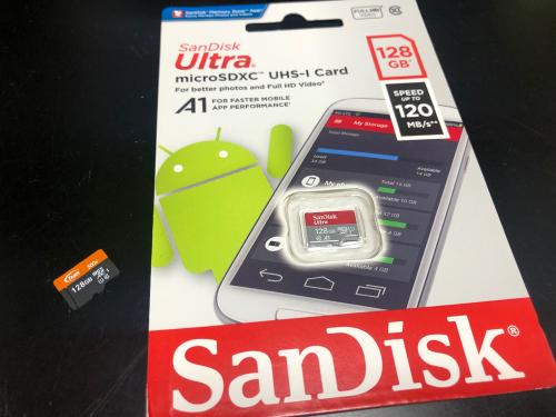 サンディスク microSD 128GB UHS-I Class10