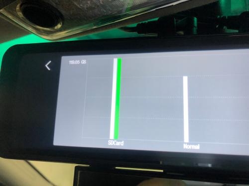ドライブレコーダーで「119.05G」と認識された