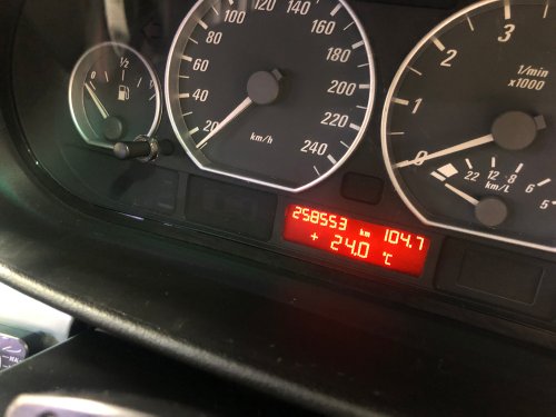 本日時点での走行距離258,553km