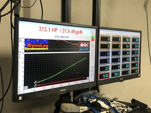 今回のシャーシダイナモ計測の結果