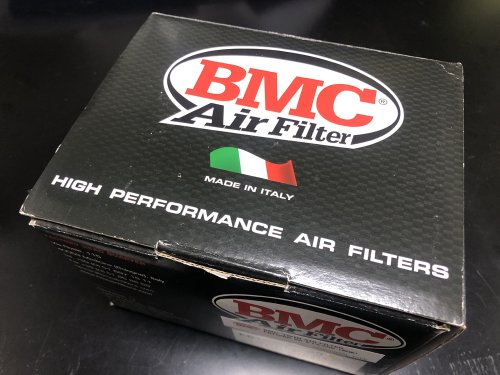 BMCエアフィルタが2日で届いた