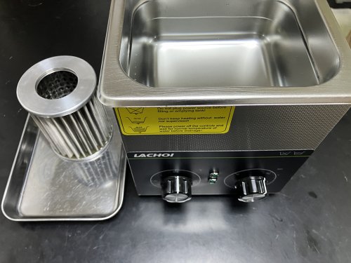LACHOI 超音波洗浄機 小型 2L メガネ洗浄機 40KHz 温度/タイミング調整可能 超音波洗浄器 超音波クリーナー 業務用 超音波洗浄機 卓