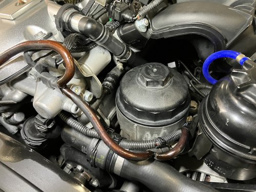 オイルフィルターセット完了