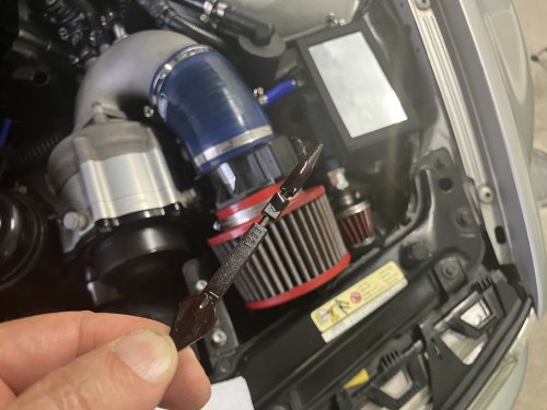 3時間放置してオイル量の確認