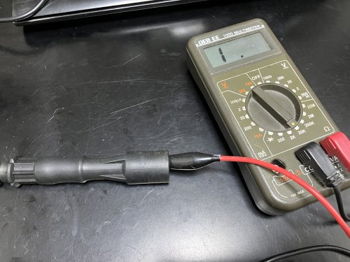 スパークプラグソケット内部が断線