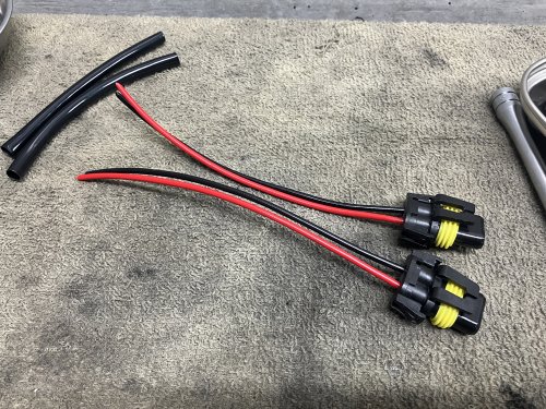  HID バラスト 電源 間 延長ケーブルをカット
