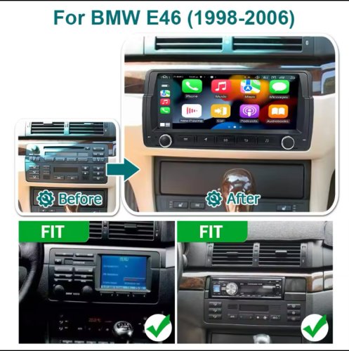 購入したBMW E46用アンドロイドナビ２