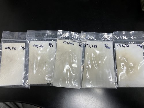 オイル量確認時のウエス