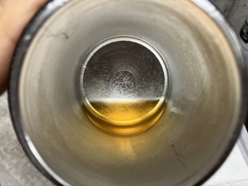 オイルキャッチタンクの状態