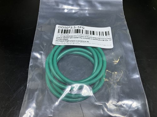外形50mm、厚み3.5mmのOリング