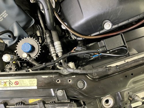 電動ファン回りの配線状態