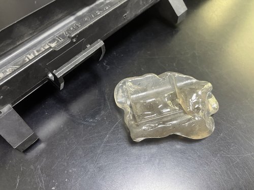 型取りくんで型を取った