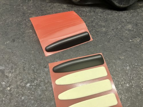 エアロフィンの両面テープ
