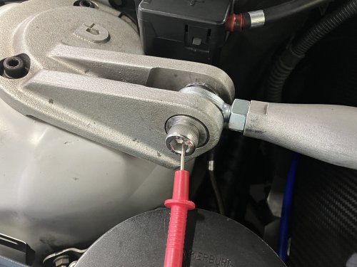 タワーバーの通電確認
