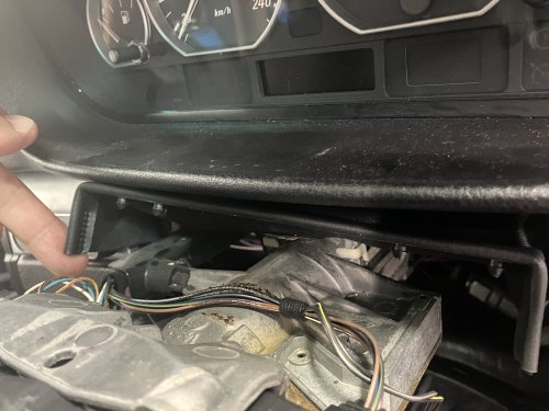 合皮の布部分の取り外し