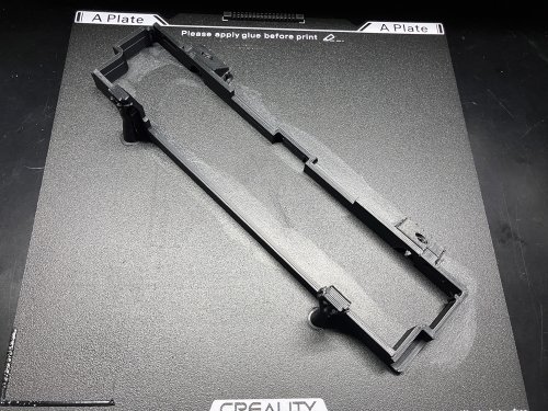 3Dプリンターで出力したフレーム