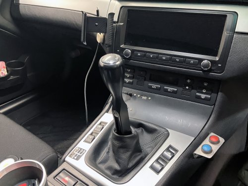 シフトレバー付近の状態