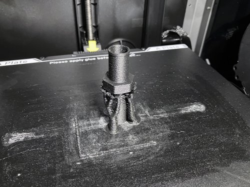 ナイロン12カーボンファイバーフィラメントで作成したニップル