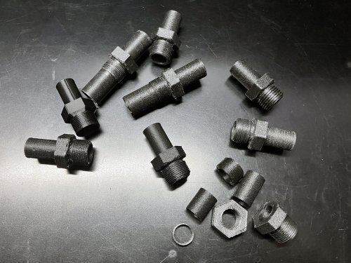 3Dプリンターで出力に失敗したニップル