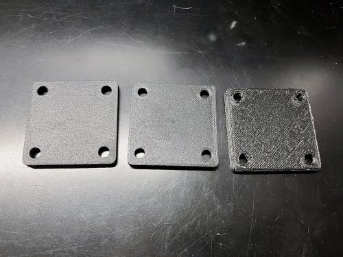 出力テストを繰り返した状態