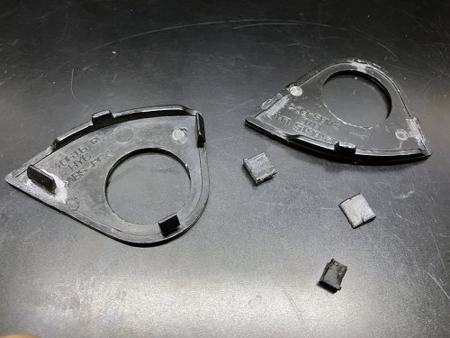 破損した爪を3Dプリンターで出力して瞬間接着剤と重曹で固定