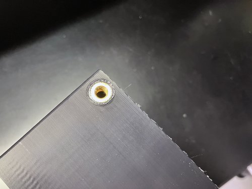 ドレン用のインサートを埋め込んだ