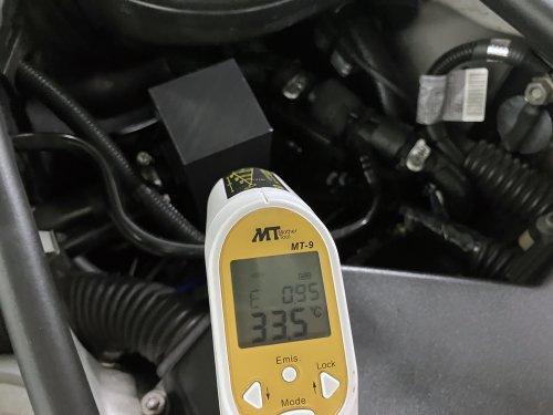 オイルセパレーター33.5℃