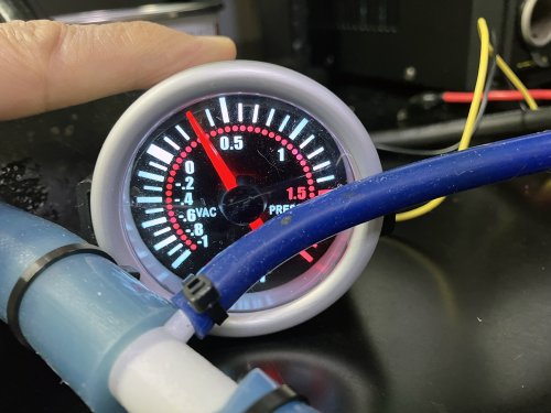 オイルセパレーターの加圧テスト