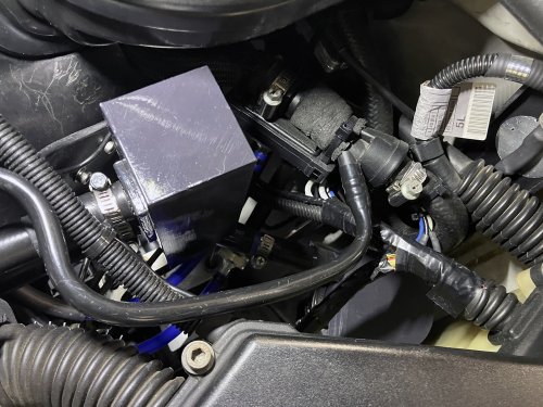 装備したオイルセパレーター