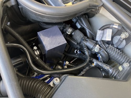 装備したオイルセパレーター