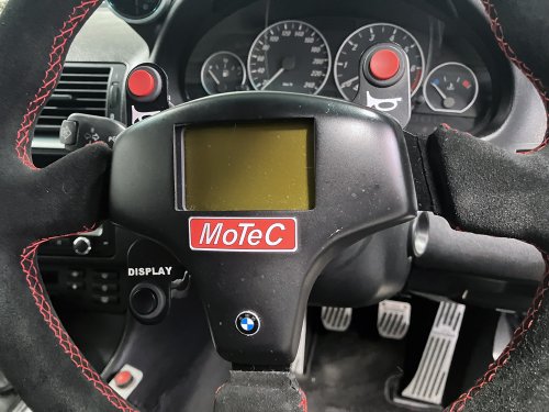 8年前に製作したステアリングカバー