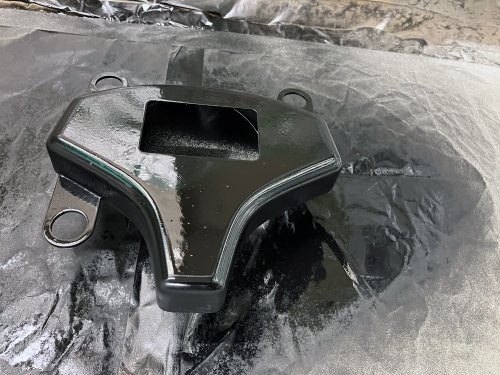 マットブラックで塗装