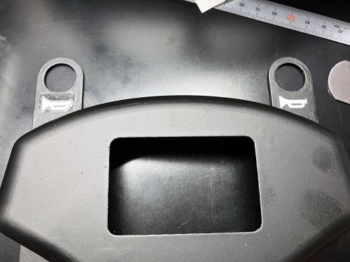 ホーンマークを貼ったところ