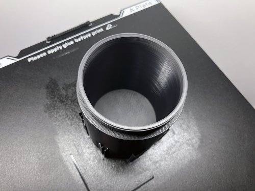 3Dプリンターで出力直後のタンク部分