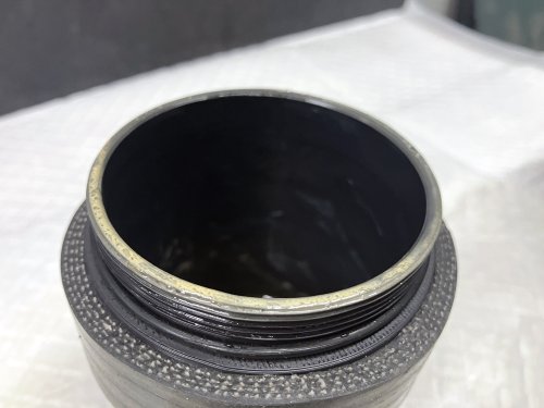 オイルキャッチタンクのフランジ部分