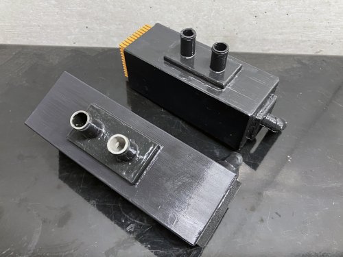 新しく作成したオイルセパレーター