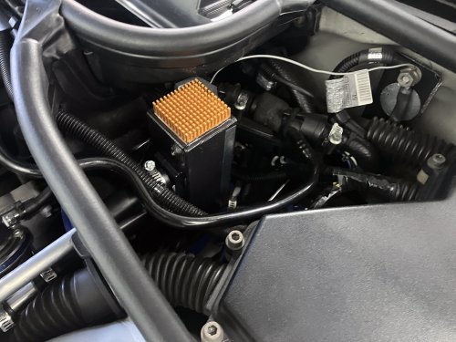 新しく作成したオイルセパレーターを装備