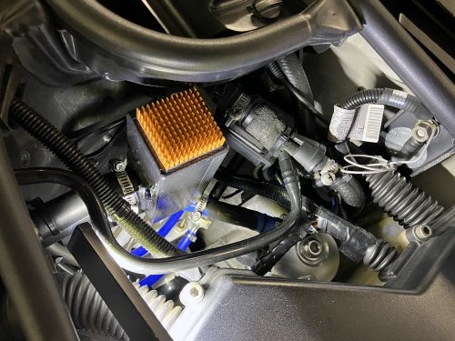 作成したオイルセパレーターの状態