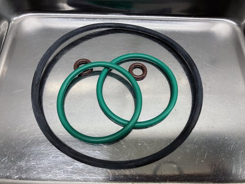 装備前のOリング