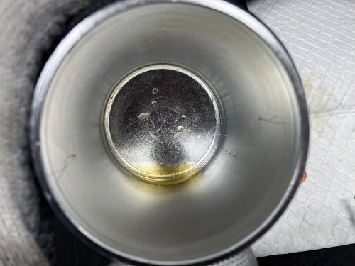 オイルキャッチタンクの状態1