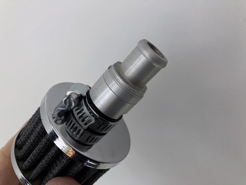 KTMのバックプレッシャーバルブを装備