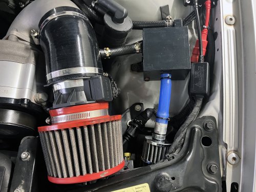 エアーフィルターを装備