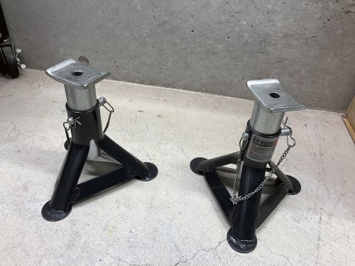 BALのジャッキスタンドを最低の高さにして使用